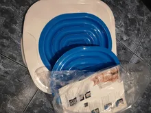Cat Toilet Litter-Box Puppy-Cat-Litter-Mat Training-Kit Plastic 40--40--3.5cm