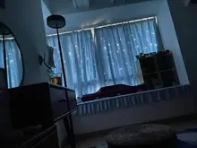 Princess Curtains Cloth Tulle Bedroom Stars Living-Room Korean Double-Pink for Hollow