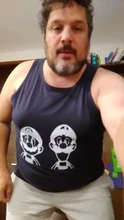 Camisetas sin mangas musculosas negras de Super Mariorun para hombre, juego divertido, ropa de verano de Super Mario, 4XL