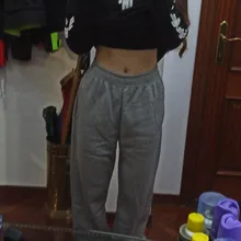 Pantalones informales para mujer, pantalones largos para mujer, pantalones sueltos con cintura elástica, pantalones sueltos para mujer