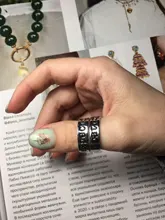 Anillos con letras para mujeres y niños, joyería Retro, Patronum, regalos de disfraz de fiesta