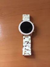 Correa de resina para samsung galaxy watch 3 46mm active 2 40 44mm 20mm 22mm, repuesto de correa para huawei gt2 Watch