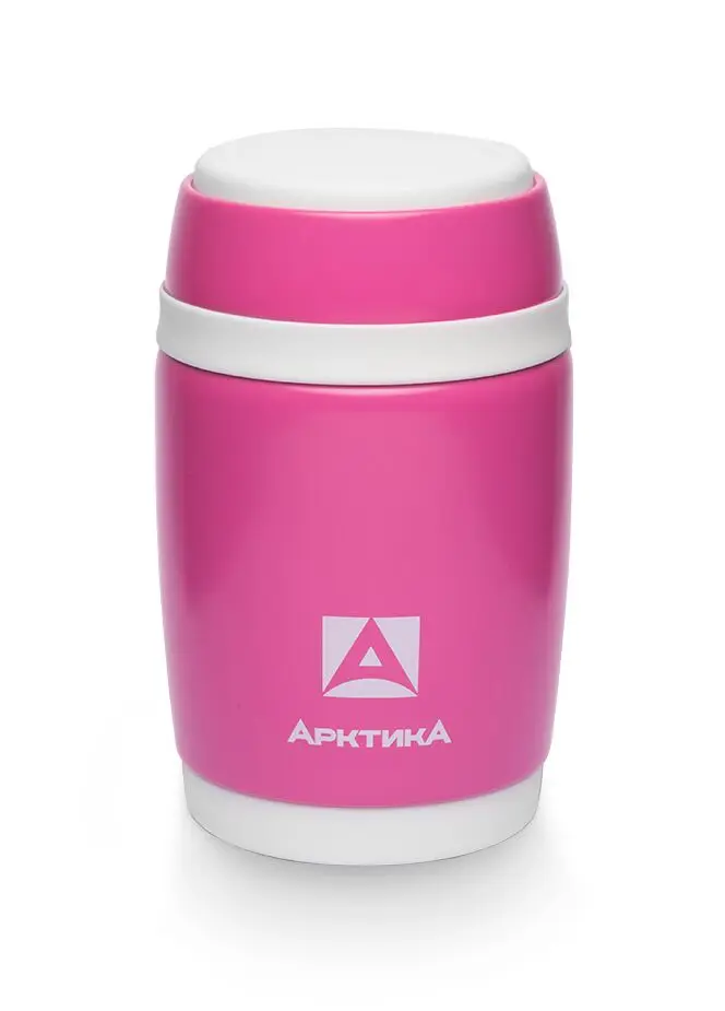Термос бочонок пищевой цветной 409-480 pink, Арктика