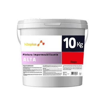 

High waterproof red rubber paint 10KG