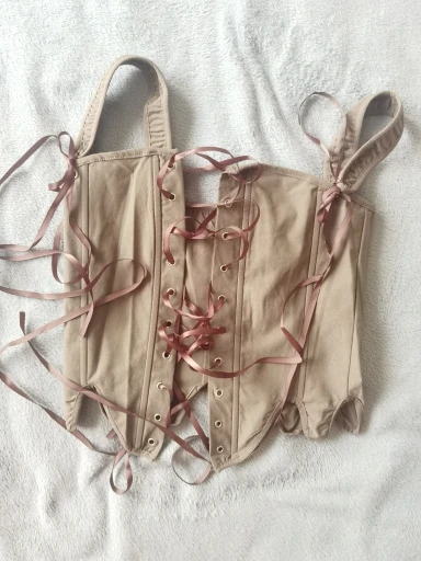 Cut Out Vintage Corset Bustier photo review