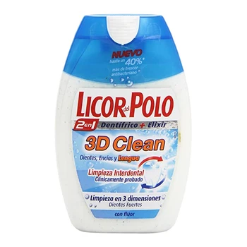 

Toothpaste 3d Clean Licor prong (75 ml)