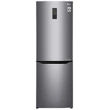 Двухкамерный холодильник LG GA-B 379 SLUL Темный графит