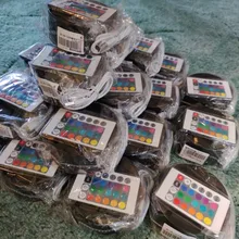 Lamp Base Table-Decor-Holder Light Night-Light-Replacement Usb-Cable Touch 3D Colorful