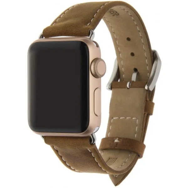 Ремешок InterStep CLASSIC для Apple Watch 38/40 мм(Коричневый