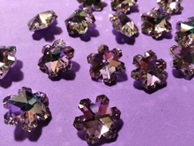 Glass-Bead Earrings Pendant Necklaces Charms Gems Jewelry-Making Crystal-Heart-Beads