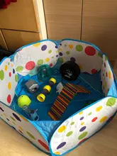 Cage-Game Playground-Fence Hamster Guinea-Pigs Indoor/outdoor Animal Small Portable Open