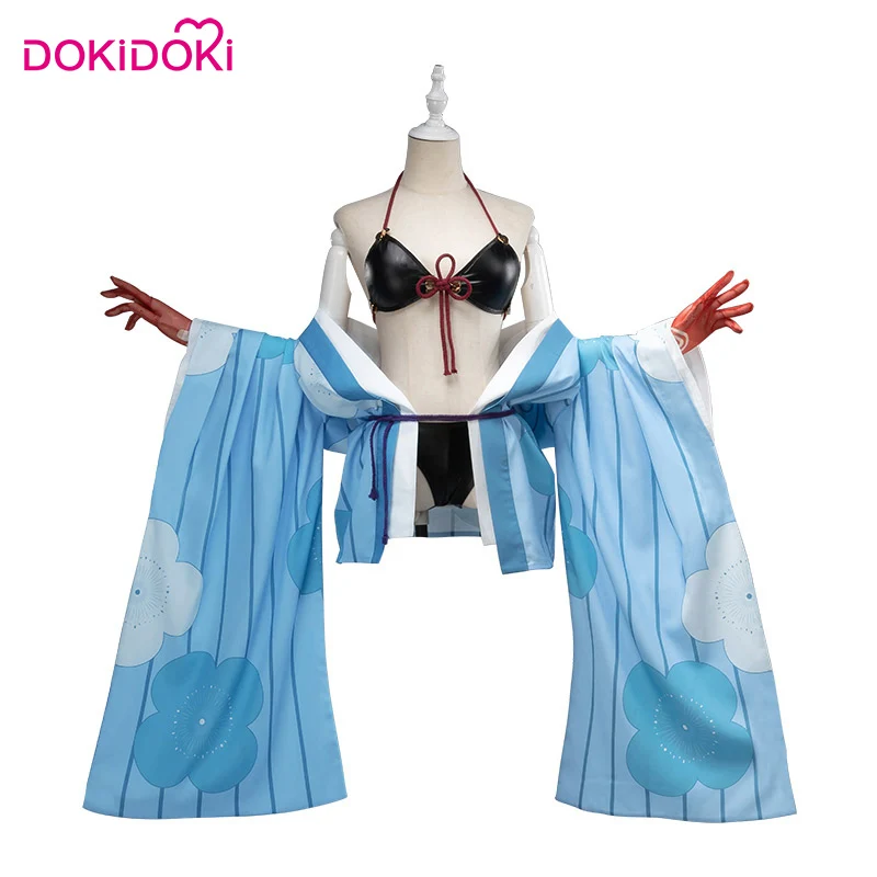 

DokiDoki Game Fate/Grand Order Ibaraki Doji Cosplay Costume Fate Cosplay FGO Ibaraki Doji Swimsuit Women Halloween Costume