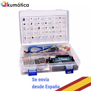 

Basic Kit apprenticeships Arduino R3, ideal for iniciarse the programming with Arduino