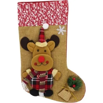 

Tree Decorations Large Socks Deer 41cm Handmade Party Celebration Festive Christmas 2020