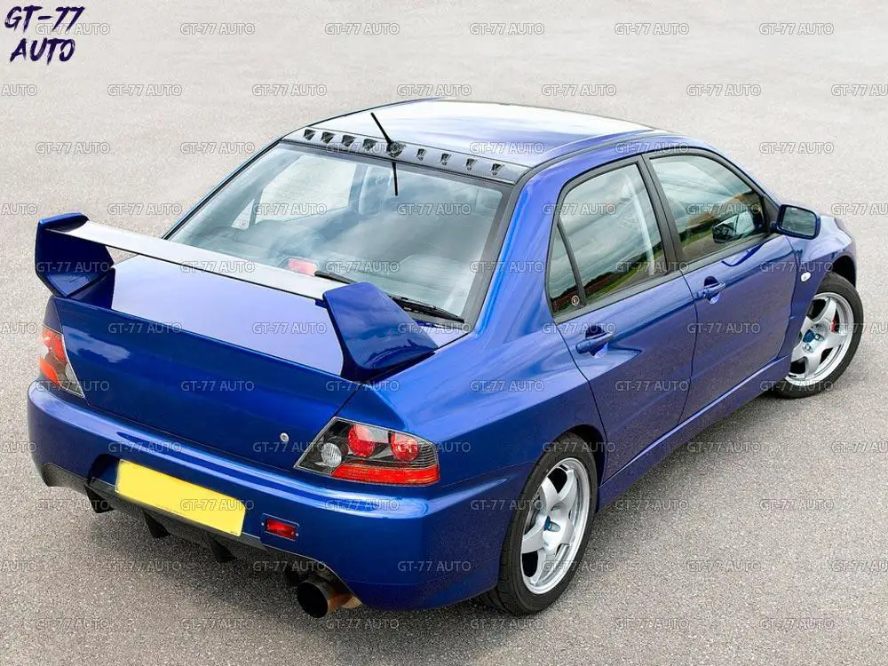 Спойлер на крышу с зубьями для Mitsubishi Lancer 9 2003-2007 козырек навес внешний материал ABS пластик Спорт Стайлинг тюнинг pad