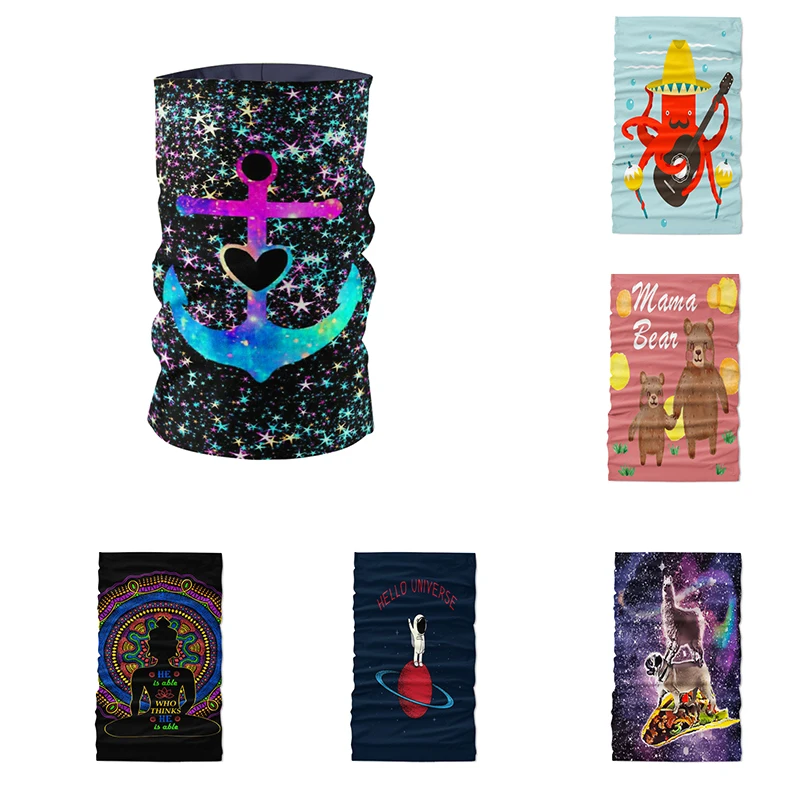 

Novelty Seamless Bandanas Multifunctional Magic Scarf Outdoor Sport Ski Hiking Headband Motorcycle Cycling Tube Scarf Masks