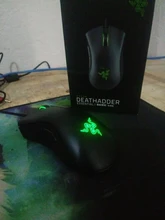 Razer-ratón Razer DeathAdder esencial para juegos por cable, 6400DPI, ergonómico, profesional, Sensor óptico, para ordenador portátil