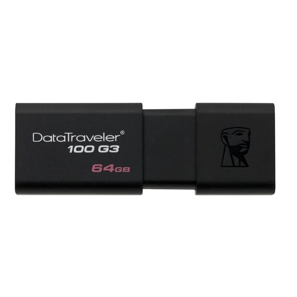 Флешка kingston FAELAP0304 DT100G3 64 GB USB 3,0 Black
