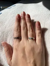 Anillo de metal con diseño de oso, joyería para la mano en ácero inoxidable, enchapado en oro y plata en tallas 6-8, 1 unidad