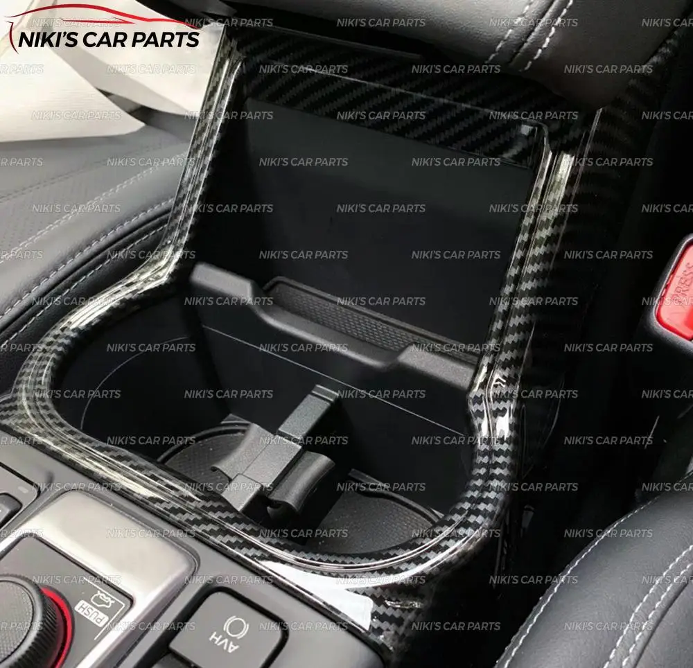 Накладка на передний подстаканник для Subaru Forester-ABS пластик 1 комплект/1 шт формовочные украшения автомобиля Стайлинг