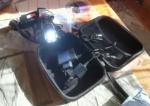 Led Headlamp Torch Flashlight Zoom Rechargeable