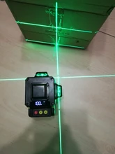 HILDA-Nivel láser, herramienta de nivelación de 12/16 líneas, 3/4D, nivelado automático, 360 Cruz Horizontal y Vertical, láser verde de gran potencia