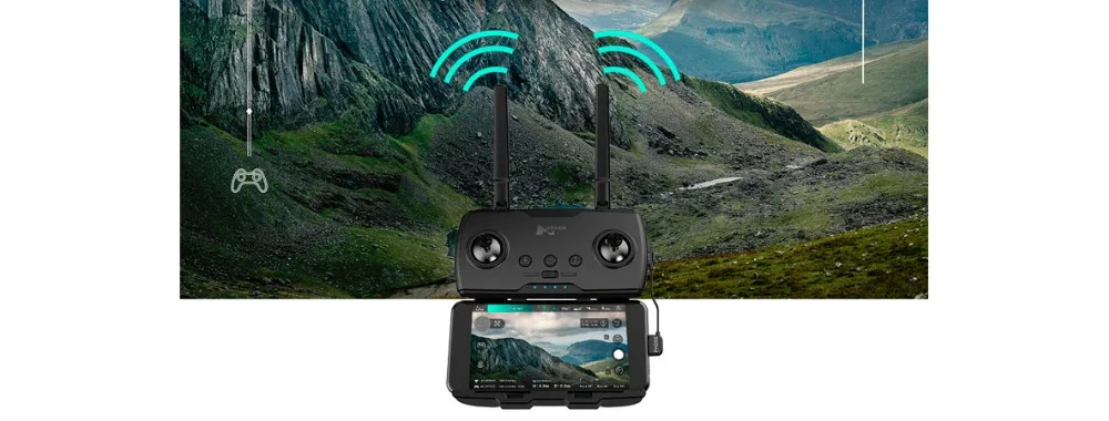 Квадрокоптер Hubsan H117S Zino Pro RTF Улучшенная версия, black edition, дальность до 4 км, активаня функция "следуй за мной"