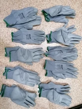 GMG-guantes de trabajo de seguridad para jardín, gran oferta, 6/12 pares, para hombre y mujer, envío rápido a Rusia