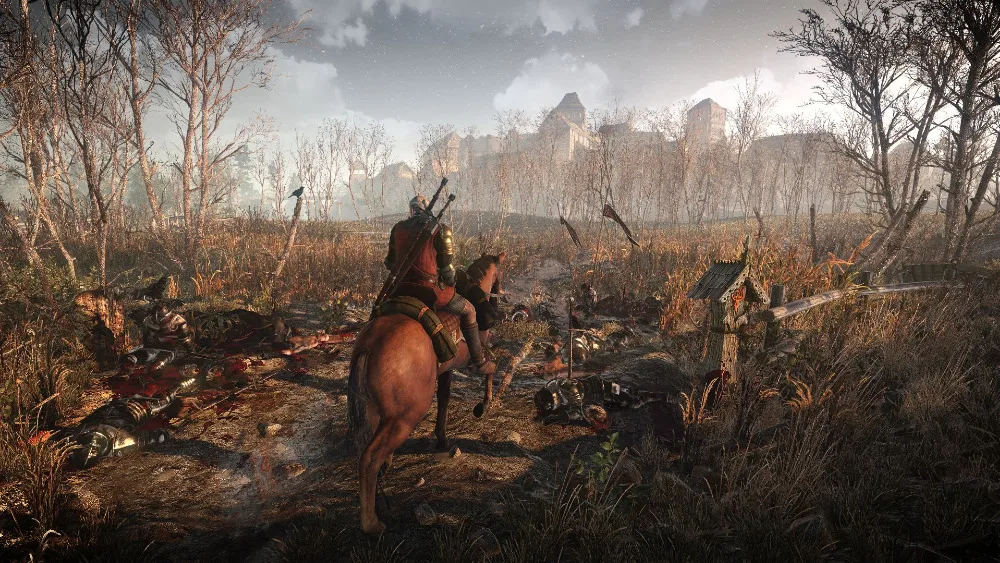 Б/У Диск для PS4 Ведьмак 3: Дикая охота. Игра года(русская озвучка