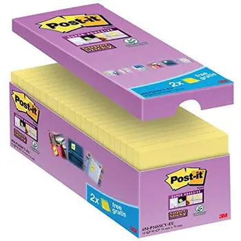 

CF12 + 4 POST-IT notes SUPER STICKY 76 X76 G3M16.72