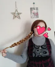 SHANGKE-extensiones de cabello sintético con Halo, sin Clip, pelo falso secreto oculto, Natural, fibra sintética, ondulado