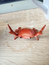 Japoneses nuevos creativos lindo cangrejo pluma titular halterofilia cangrejos Penholder estante soporte de almacenamiento regalo papelería