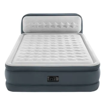 

INTEX hard air bed Beam Deluxe Ultra Plush with headboard