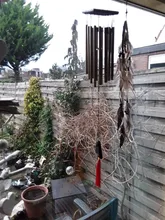 Wind-Chimes Decoration Garden-Tubes-Bells Wall-Hanging Yard Outdoor Antique Copper Living