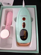 Depiladora láser IPL para mujer, dispositivo de depilación láser permanente de 990000 flashes