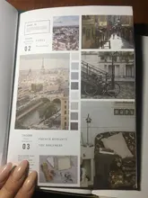 JIANWU-pegatina de cuaderno creativo Simple, pegatinas para álbum de recortes, diario, suministros escolares kawaii, 1 Juego