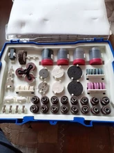 268PC Abrasive Rotary Tool Accessories Set Electric Mini Drill Bit Kit for Dremel Sanding
