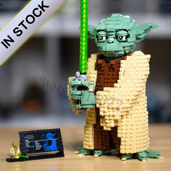 

In stock Slave I Yoda 1952Pcs Building star Blocks wars Compatible with 75255 Bricks Toys 05037 75060