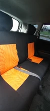 Car-Seat-Covers-Set AUTOYOUTH Tire-Track-Detail Universal Brand Fit with Styling Embroidery