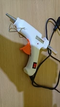 Pistola de pegamento de fusión en caliente Industrial, Mini herramienta de reparación neumática de temperatura térmica eléctrica de 20W con enchufe europeo y estadounidense de CA 110V-220V
