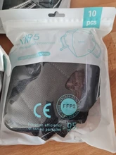 Negro KN95 5 capas máscara de seguridad polvo máscara boca máscara de respirador a prueba de polvo kn95 Mascarillas máscara reutilizable CE FFP2 máscaras