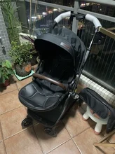 Cochecito de bebé 3 en 1, carrito de bebé ligero con marco de aluminio de paisaje alto, con asiento de coche para recién nacido, sin impuestos en la UE Coballe