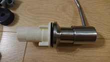 Juego de dispensador de jabón para cocina, bomba para fregadero y tubo, níquel cepillado, conexión a botella de jabón