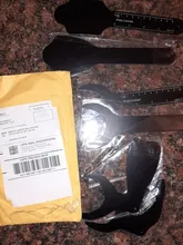 Fondo de ortodoncia Dental, tablero de contraste con imagen de la foto, placa de mejilla Oral con marca de escala, herramientas de dentista autoclavables, color negro, 6 uds.