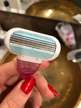 Cabezales de afeitado de 3 cuchillas para mujer, accesorios para el cuidado de la piel, afeitadora corporal, 4 Uds.