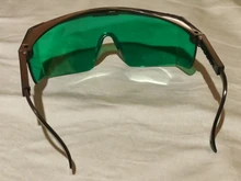 Gafas de seguridad con protección láser para hombre y mujer, lentes de protección para soldar, con marco negro, Unisex, a prueba de luz