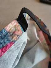 Bolso de mano con estampado de gato y pintura al óleo personalizada para mujer, bolsa de compras reutilizable de lino, para comestibles, 2020