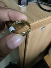 Anillos de acero inoxidable para hombre y mujer, anillo de titanio