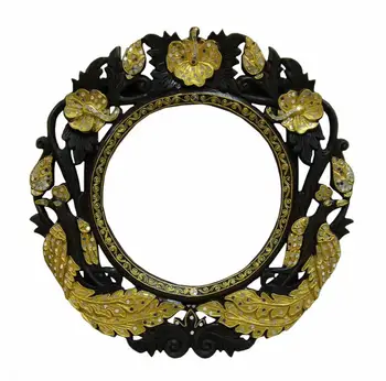 

Round Frame "peacock" d