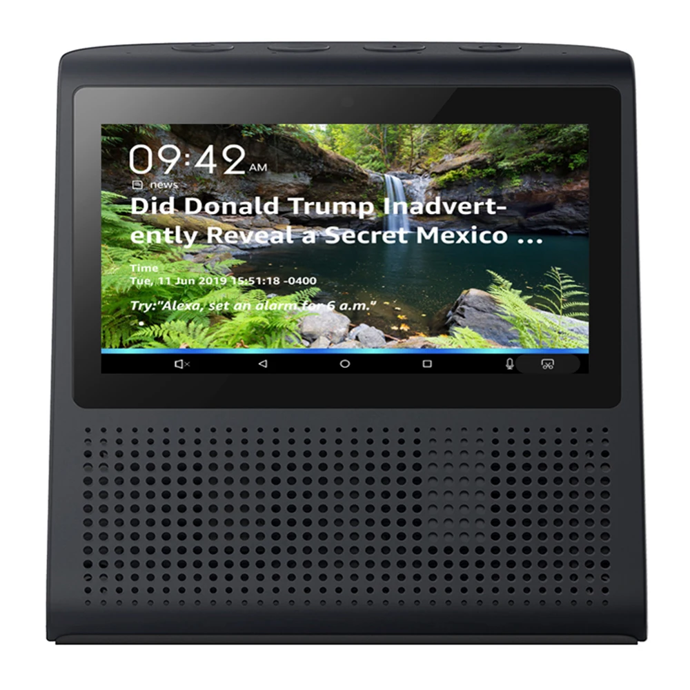 5 дюймов Android смарт-радио/Alexa динамик(сенсорный экран, 1280*720, Rockchip3326, BT4.2, Quad core, 1GB DDR3, памятью 8Гб nand flash